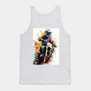 Motorcross sport #motor Tank Top